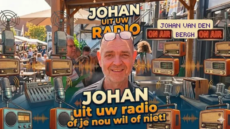 Johan uit uw Radio met Johan van den Bergh