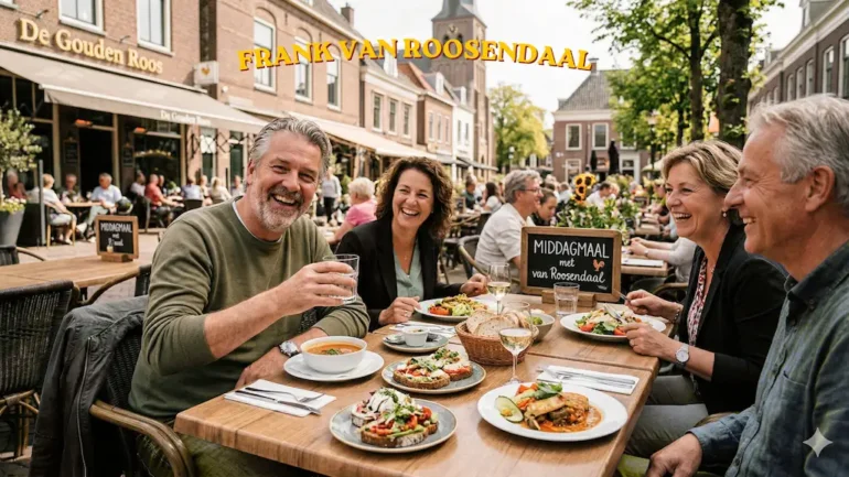 Middagmaal met van Roosendaal met Frank van Roosendaal