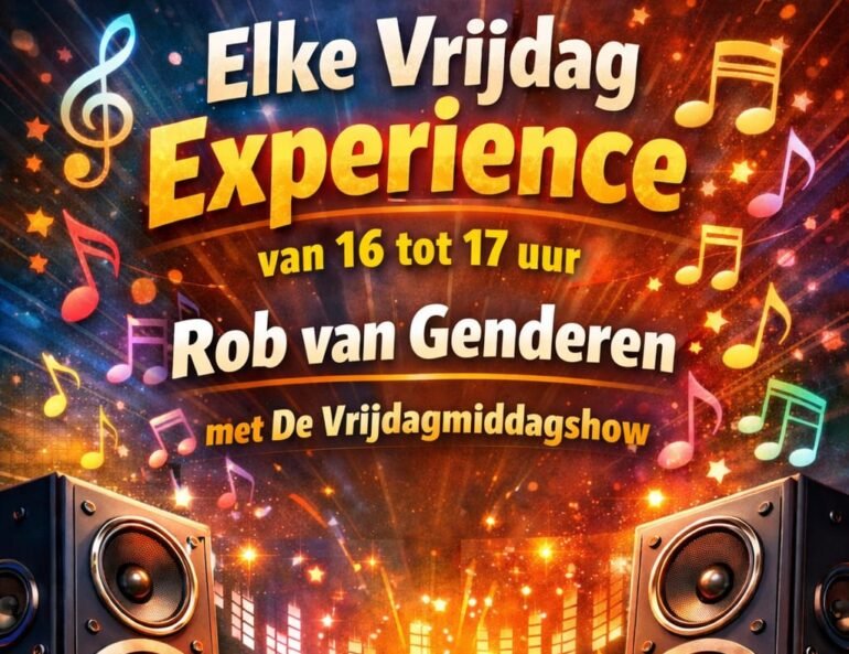 de Vrijdagmiddagshow met Rob van Genderen