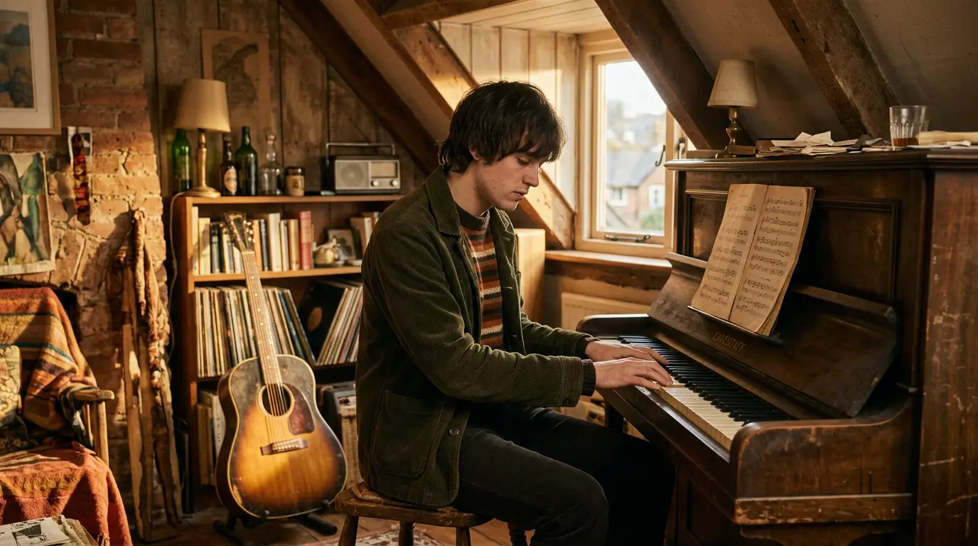 Sfeerbeeld bij het verhaal over hoe Paul McCartney Yesterday droomde: muzikant achter de piano.